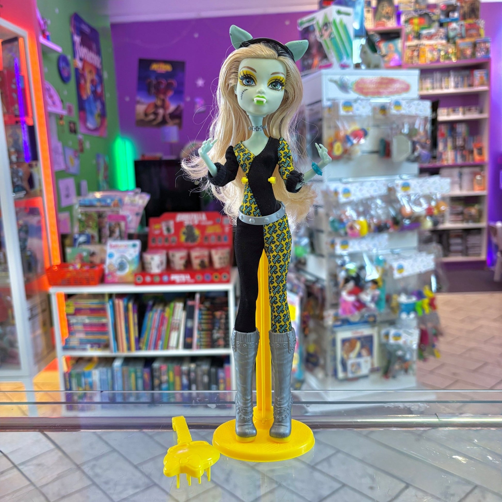 Monster High: Frankie Stein Fashion Doll - Freaky Fusions (Mattel, 2014) - PopCultGang