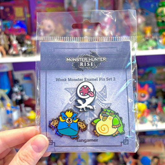 Monster Hunter: Wonk Monster - Enamel Pin Set 2 (Fangamer) - PopCultGang