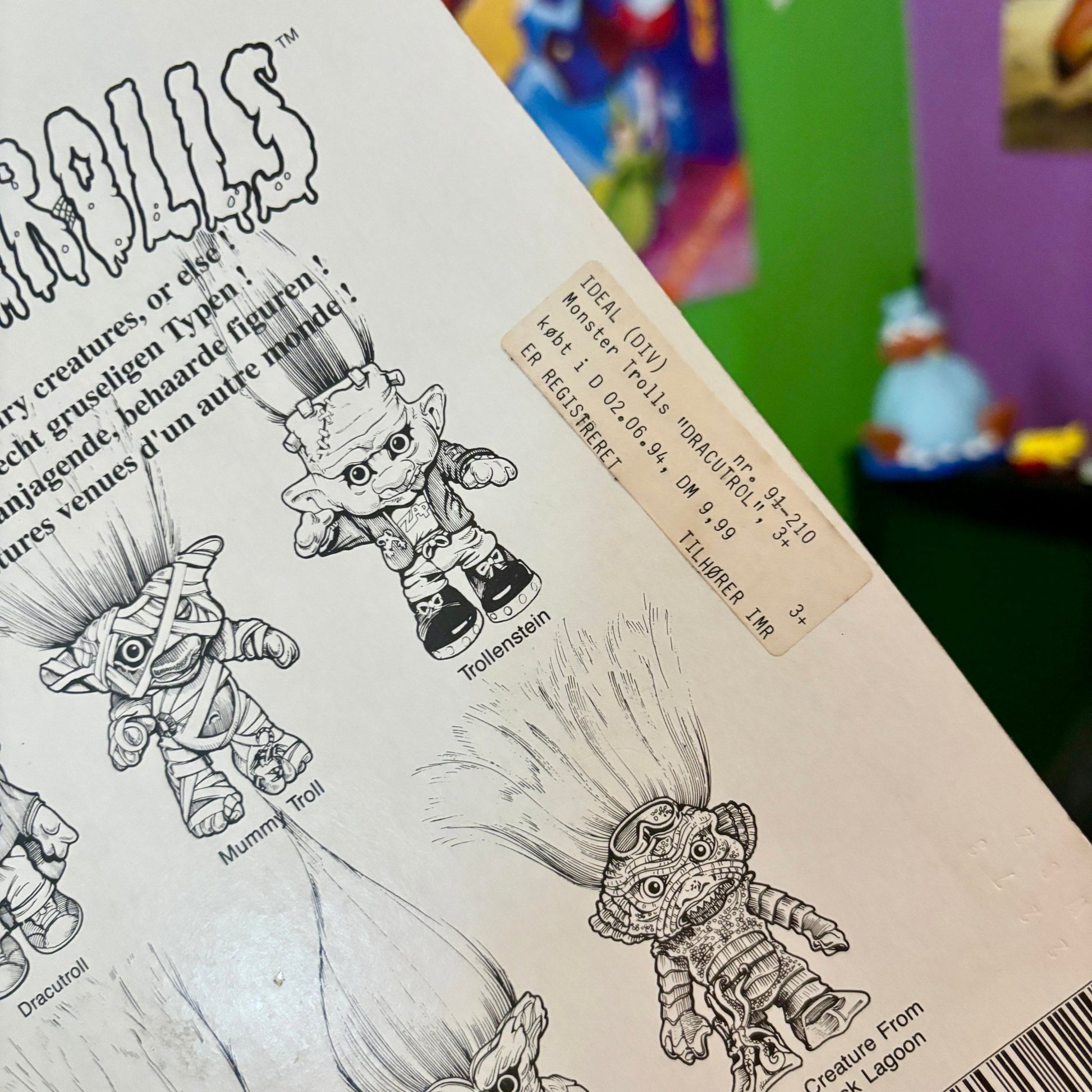 Monster Trolls: Dracutroll (MOC, 90s) - PopCultGang