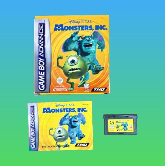 Monsters Inc. (CIB, Gameboy Advance) - PopCultGang
