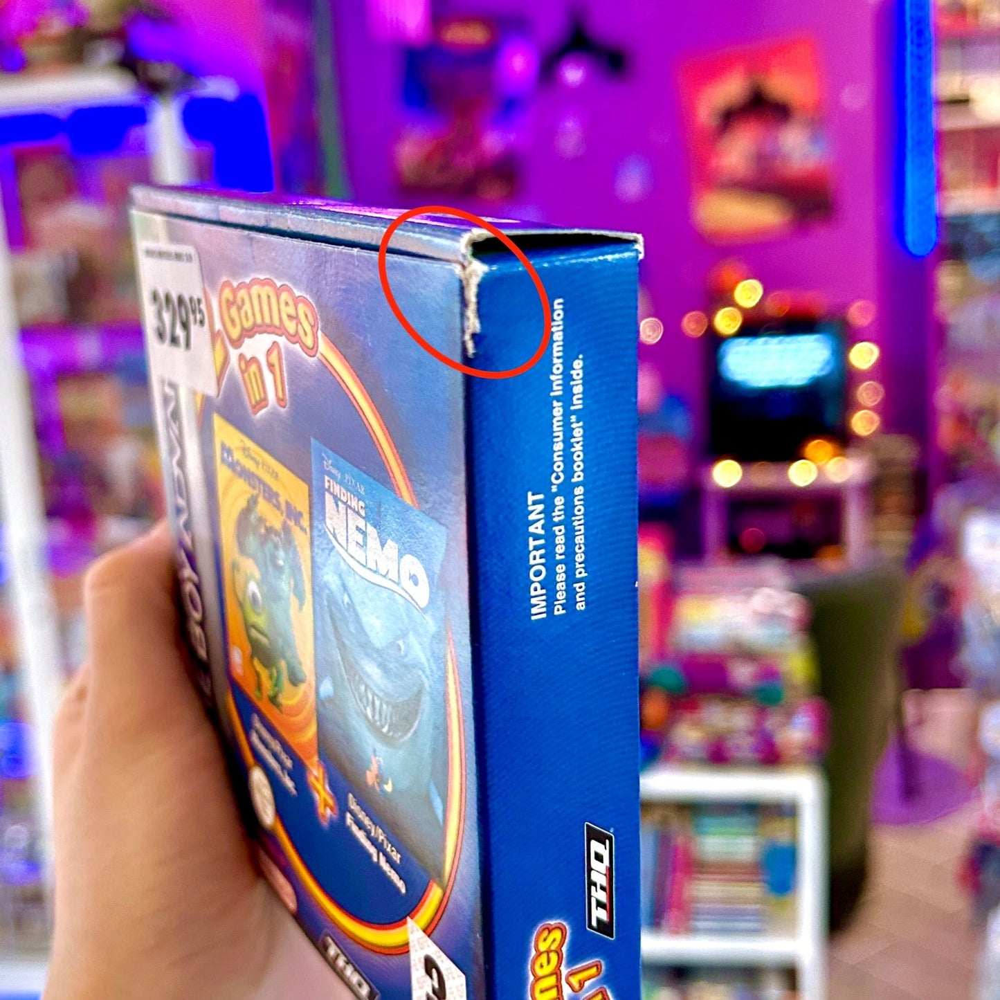 Monster's Inc. + Finding Nemo (CIB, Gameboy Advance) - PopCultGang