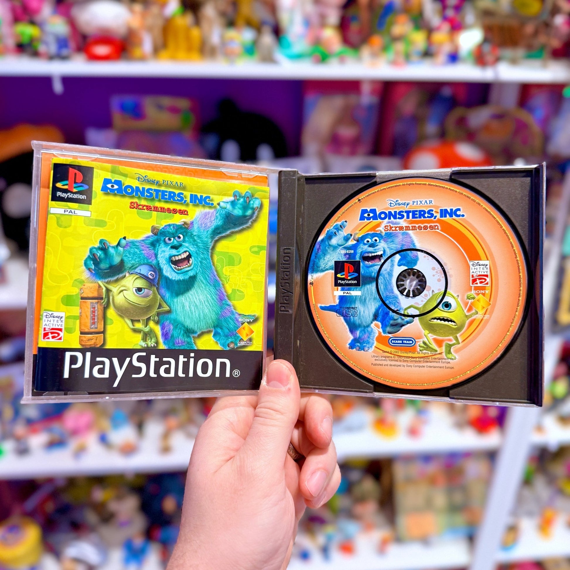 Monsters, Inc. - Skræmmeøen (Platinum, PS1) - PopCultGang