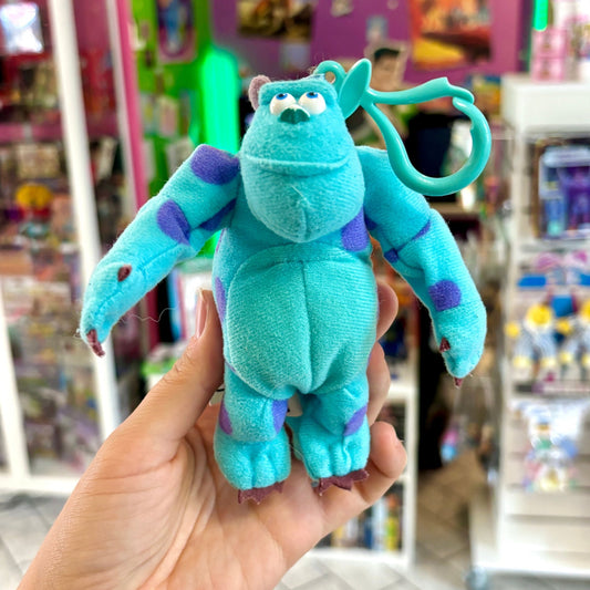 Monster's Inc: Sully Plush Keychain (Disney, Pixar, 2000s) - PopCultGang