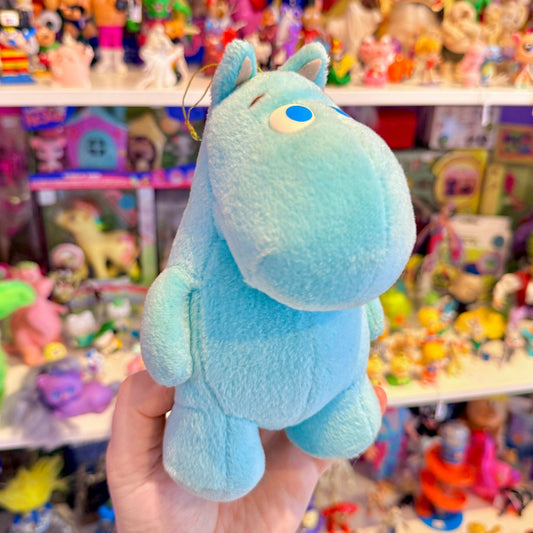 Moomin: Blue Moomin Plush 12cm (Banpresto, 1999) (Copy) - PopCultGang