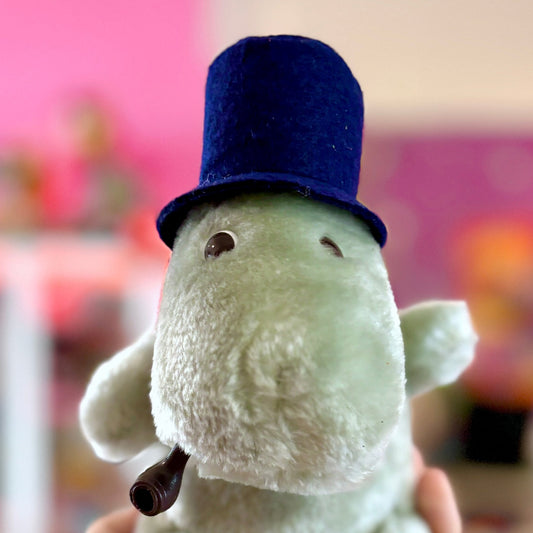 Moomin: Moomin Papa Mini Plush - Claw Machine Prize (Import, Banpresto, 1994) - PopCultGang