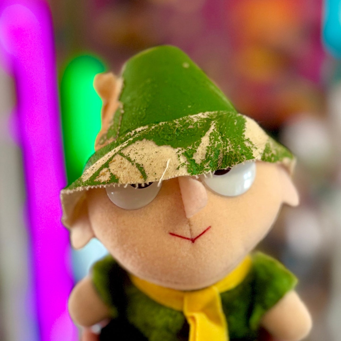 Moomin: Snuffkin Mini Plush - Claw Machine Prize (Import, Banpresto, 1994) - PopCultGang