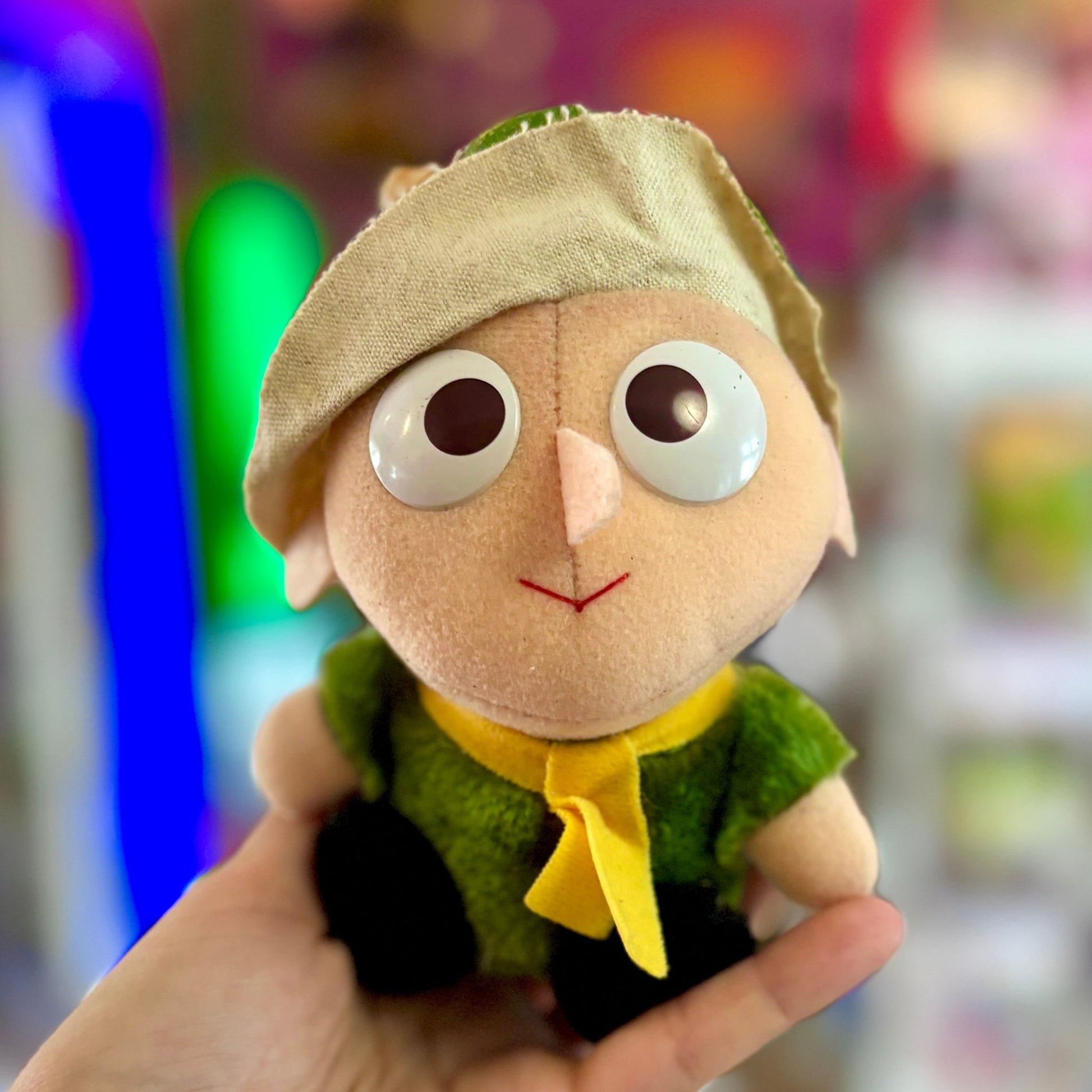 Moomin: Snuffkin Mini Plush - Claw Machine Prize (Import, Banpresto, 1994) - PopCultGang