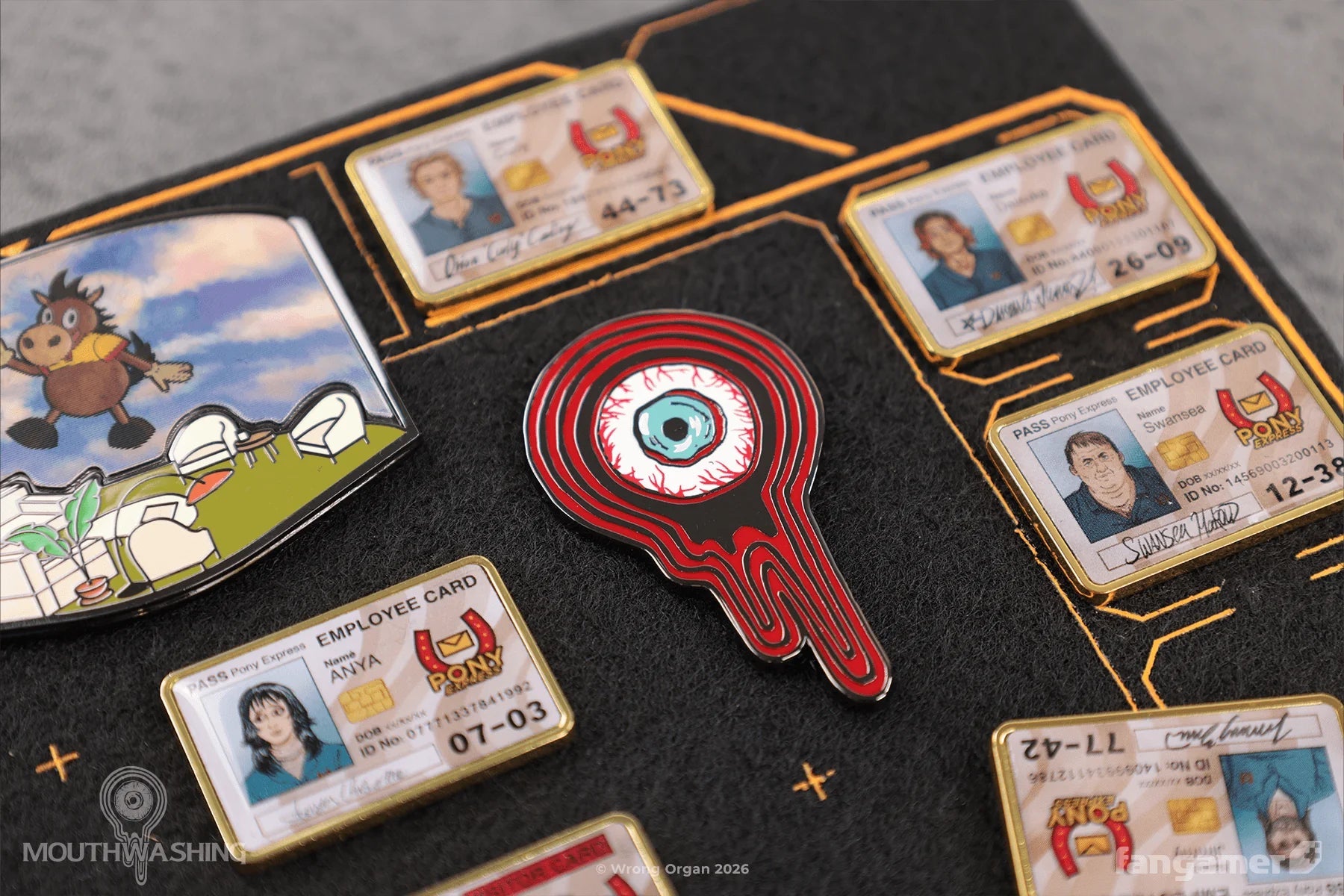 Mouthwashing: Eyeball Pin (Fangamer) - PopCultGang
