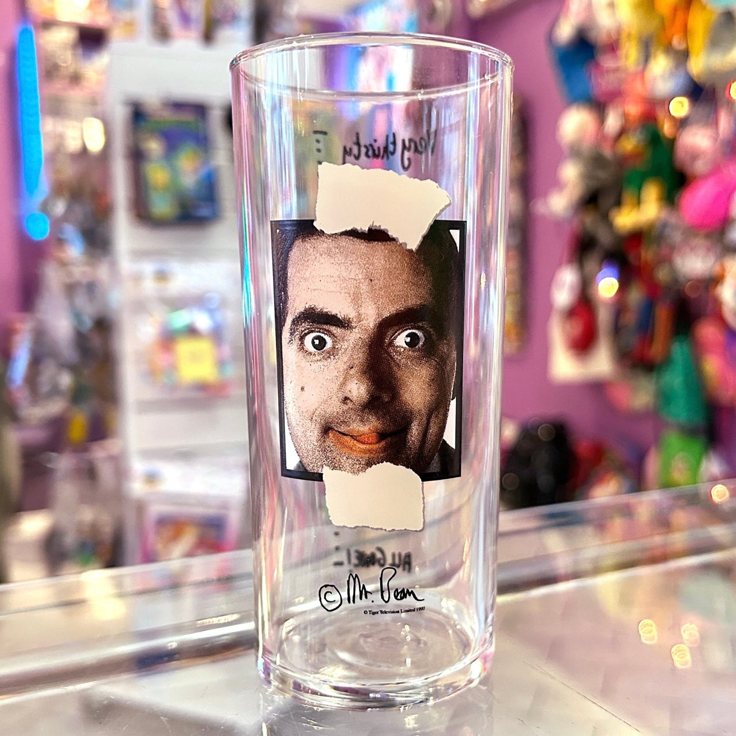 Mr. Bean Drinking Glass (1997) - PopCultGang