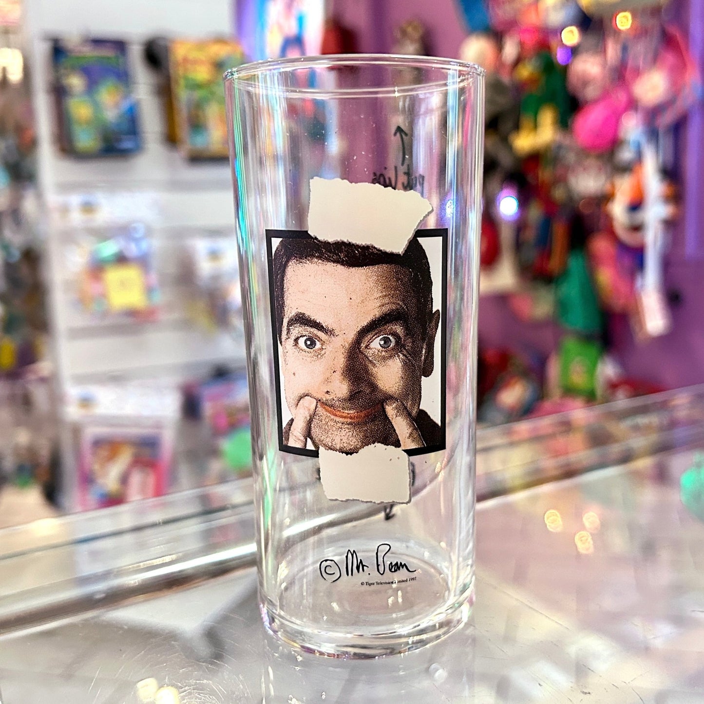Mr. Bean Drinking Glass (1997) - PopCultGang