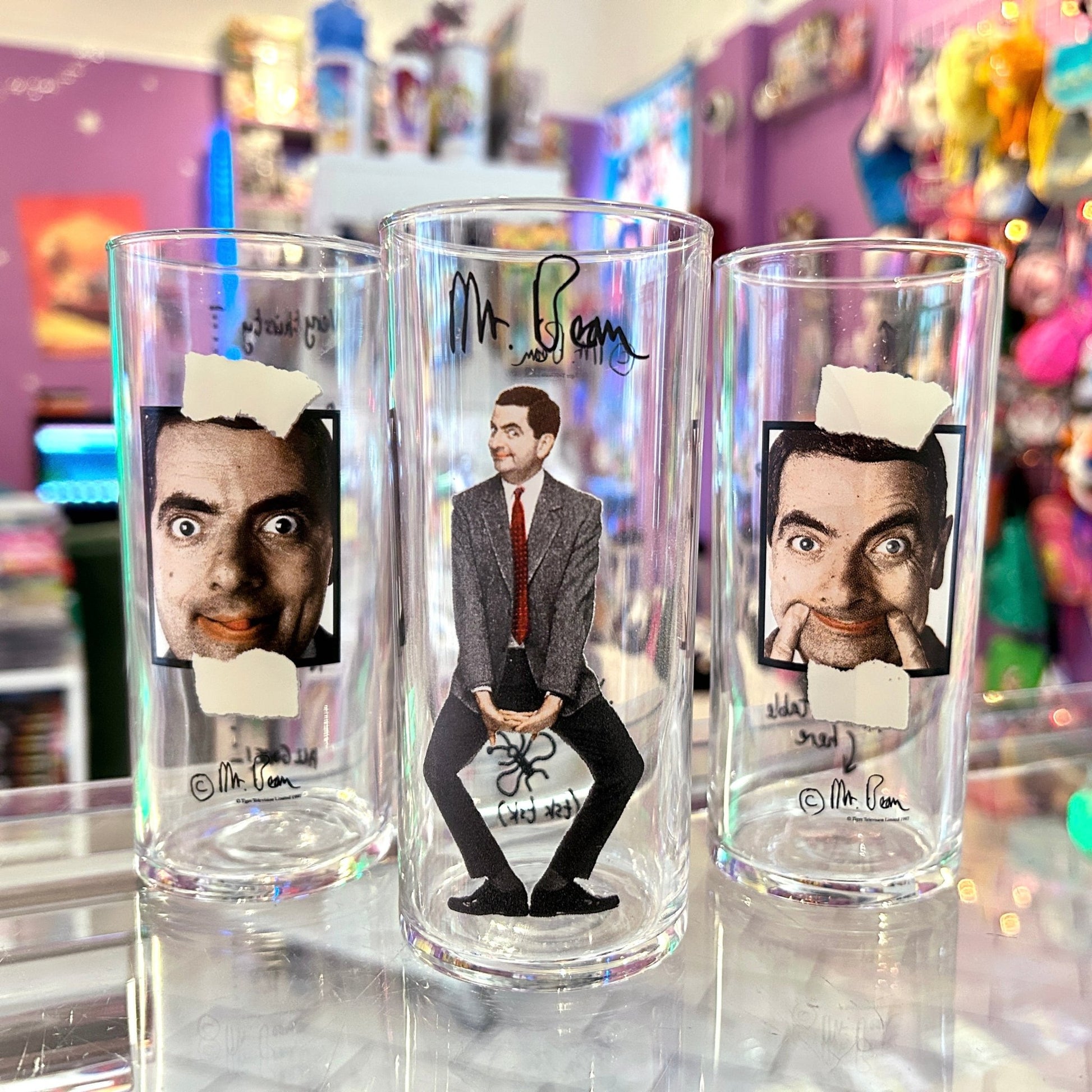 Mr. Bean Drinking Glass (1997) - PopCultGang