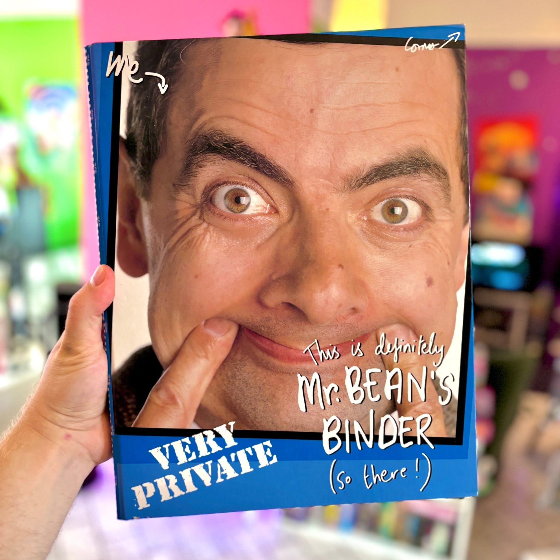 Mr. Bean Ring - binder (90s) - PopCultGang