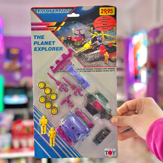 Multimac: The Planet Explorer Power Shovel Playset (danish variant, MOC, 1993) - PopCultGang