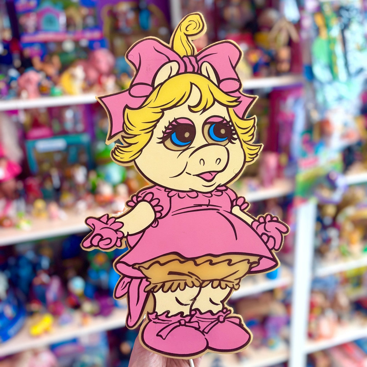 Muppet Babies: Baby Miss Piggy Wall Lamp (IM-EX, Denmark, 80s) - PopCultGang