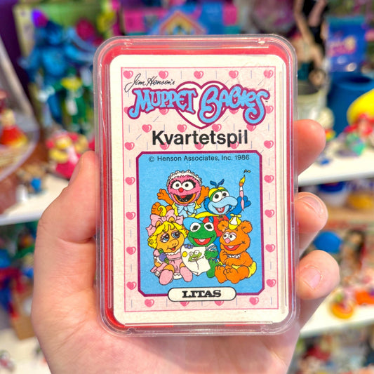 Muppet Babies Kvartetspil ("Quartets", card game, 1986) - PopCultGang