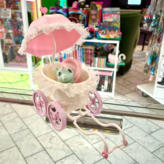 My Little Pony: Baby Buggy w. Baby Cuddles (G1) - PopCultGang