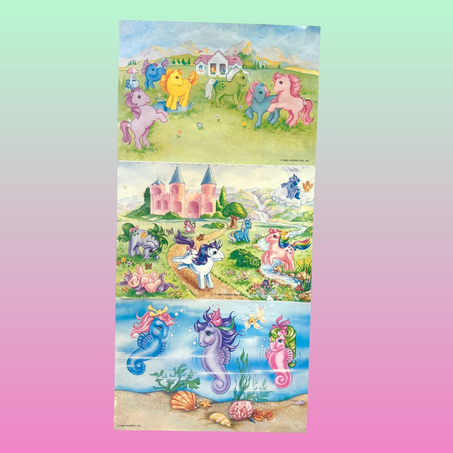 My Little Pony: Block Puzzle (Hasbro, 1984) - PopCultGang