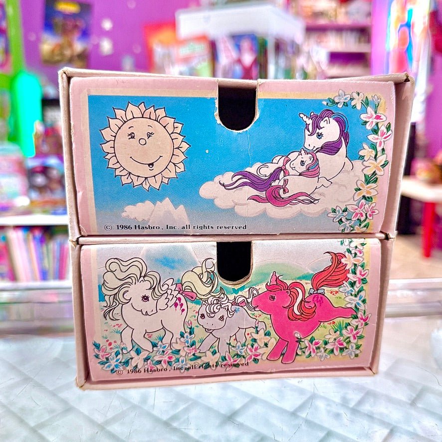 My Little Pony: Cardboard Double Drawer (1986) - PopCultGang