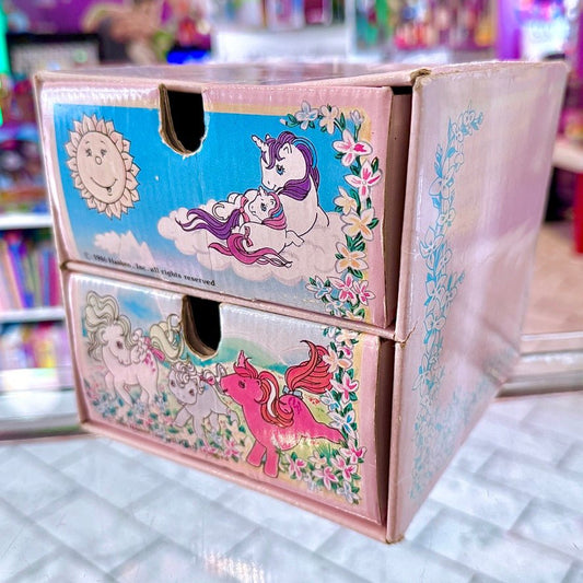 My Little Pony: Cardboard Double Drawer (1986) - PopCultGang