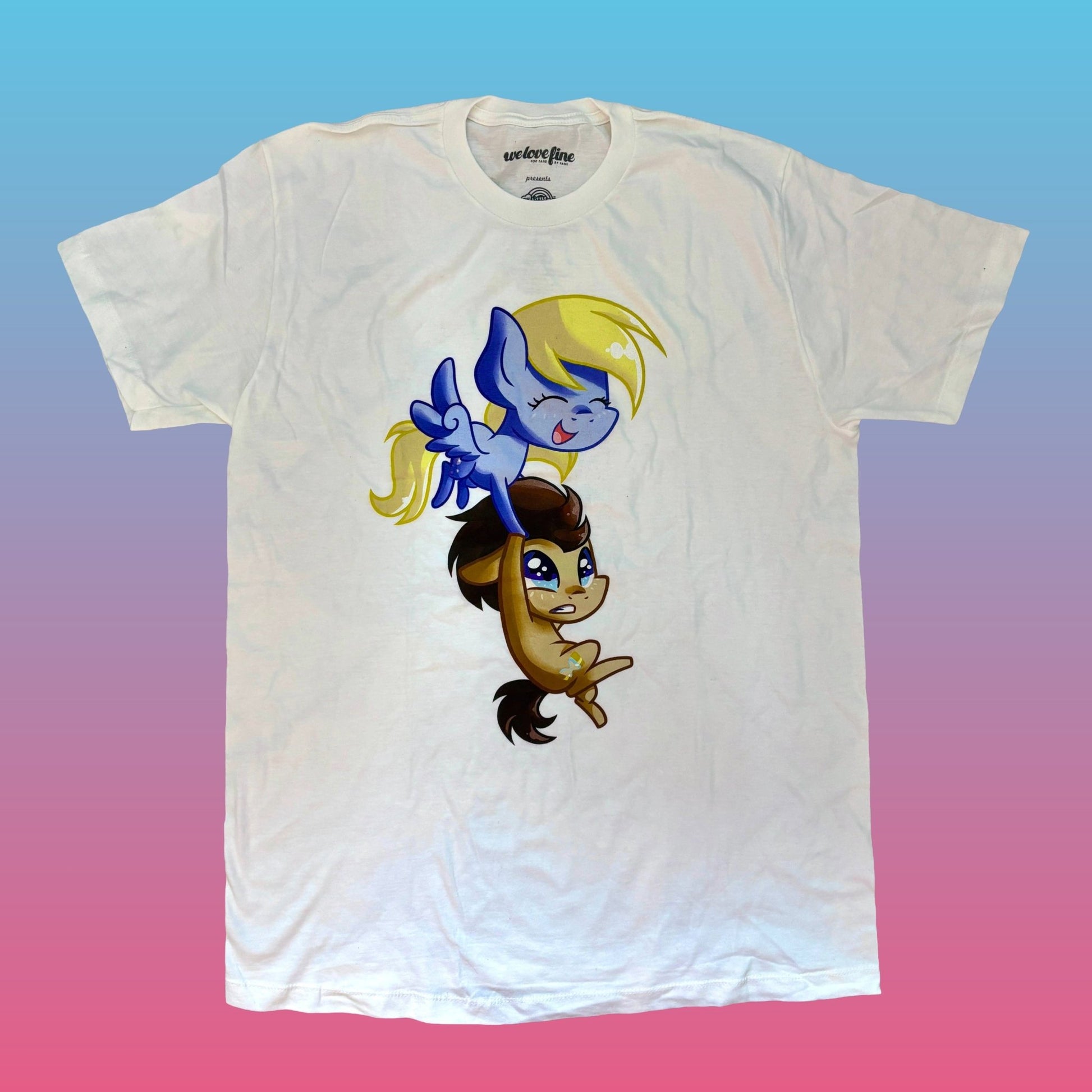 My Little Pony: Derpy Hooves and Doctor Hooves T-Shirt (WeLoveFine, 2015) - PopCultGang
