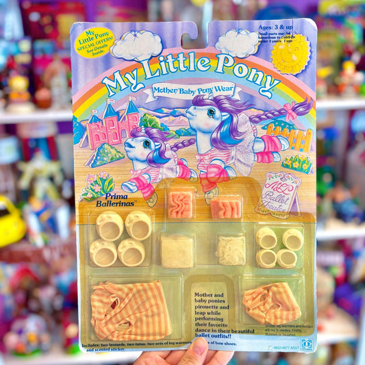 My Little Pony: Mother/Baby Pony Wear - Prima Ballerinas (MOC, 1985) - PopCultGang