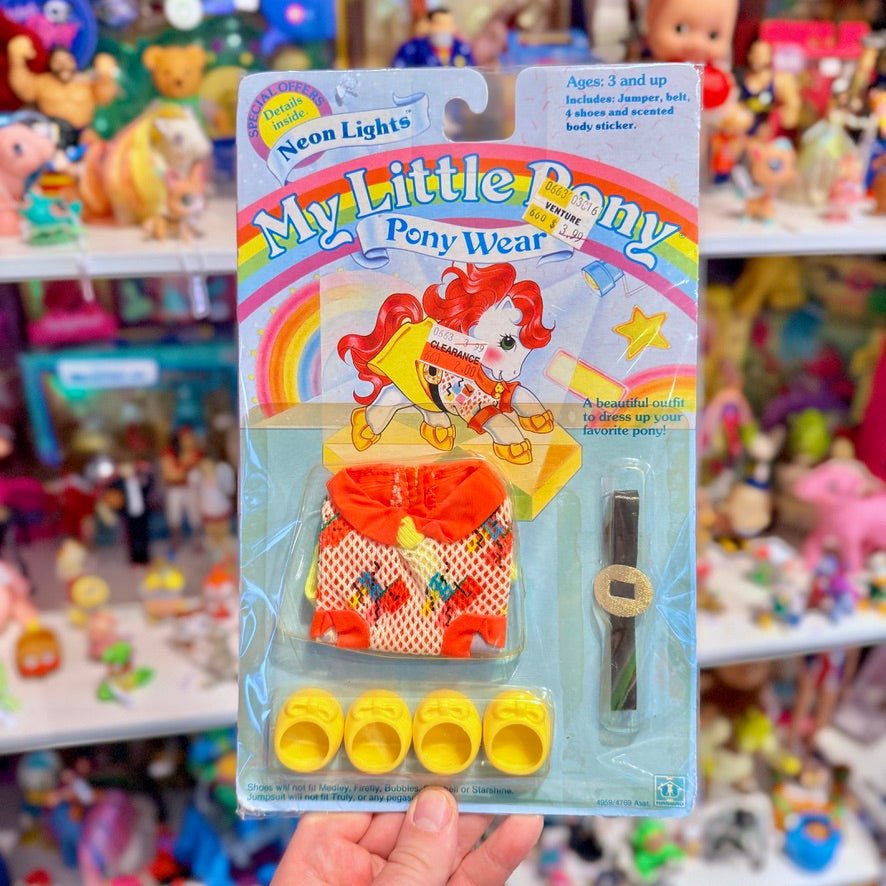 My Little Pony: Neon Lights Pony Wear (MOC, Hasbro, 1985) - PopCultGang