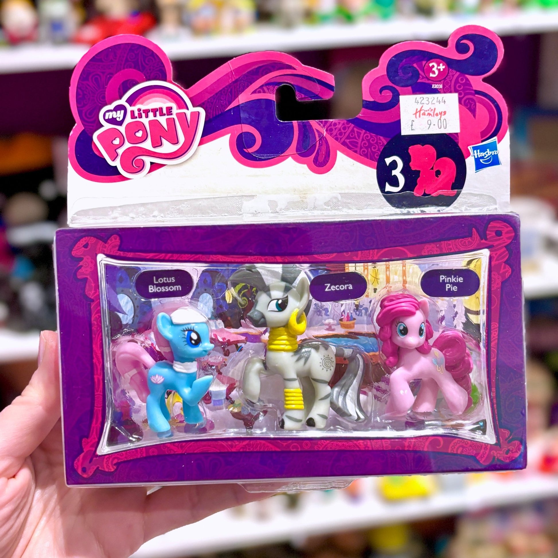 My Little Pony: Spa Pony Set - Pinkie Pie, Zecora, & Lotus Blossom Figure Set (G4, Hasbro, 2012) - PopCultGang