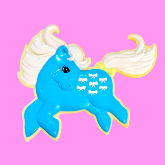 My Little Pony: The Big Badge - Bowtie (Blue Bird, 1984) - PopCultGang