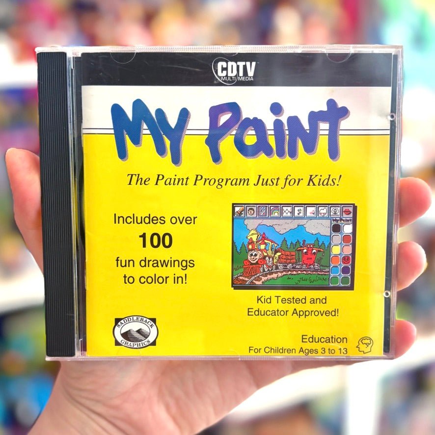 My Paint (Commodore CDTV, Amiga) - PopCultGang