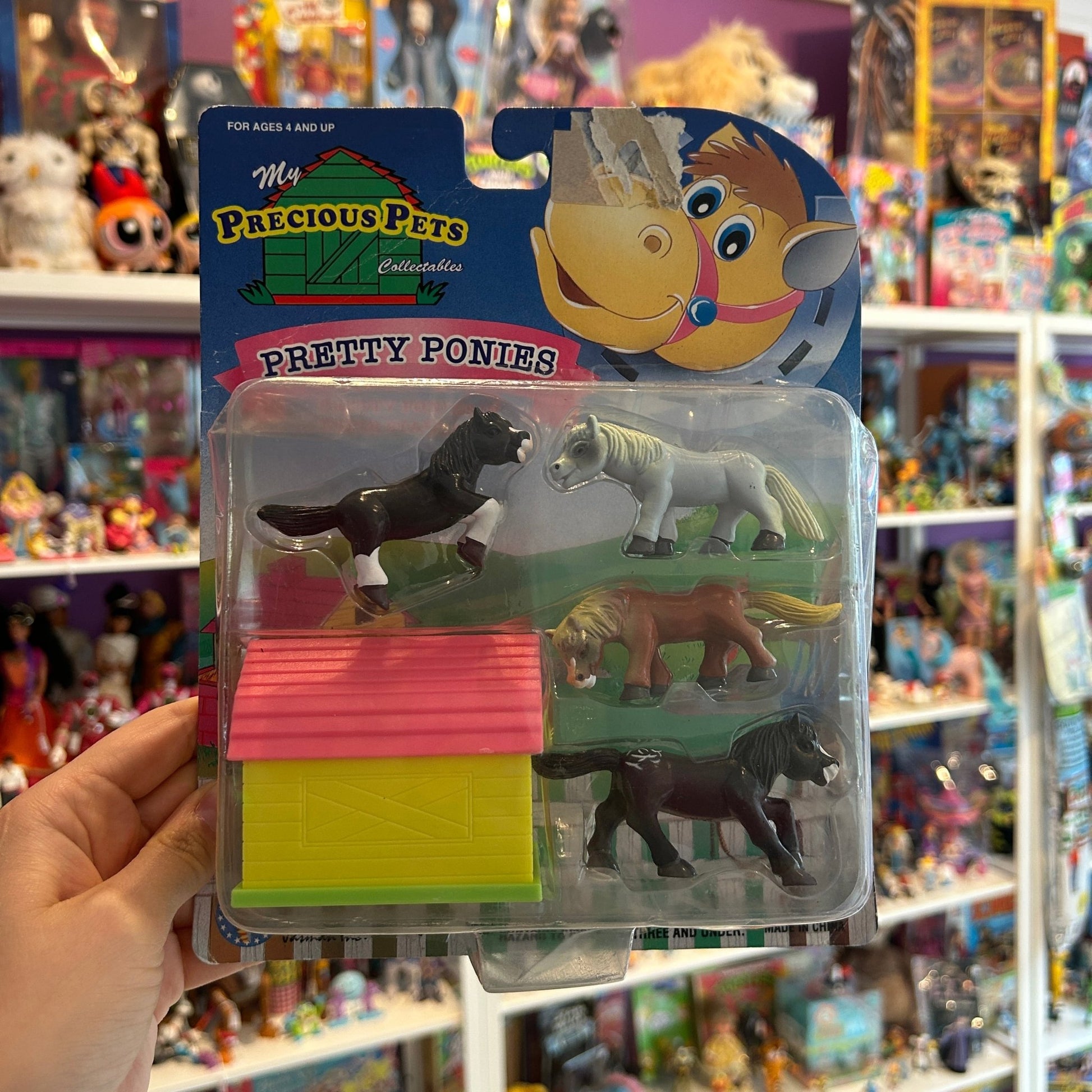 My Precious Pets Collectables: Pretty Ponies in their stable set - PopCultGang