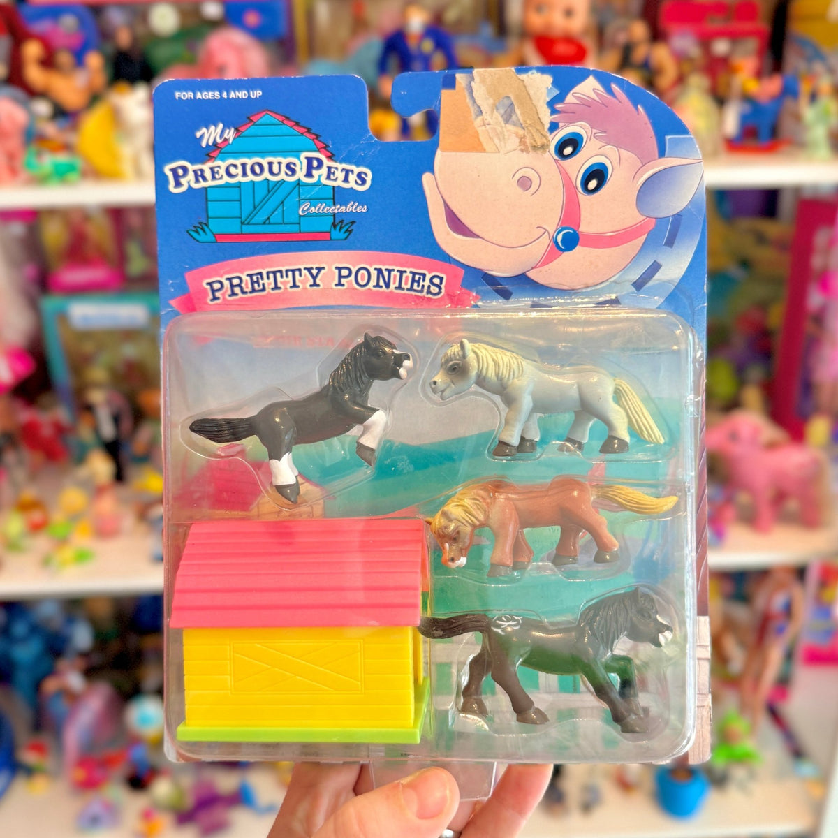 My Precious Pets Collectables: Pretty Ponies in Their Stable Set (90s) - PopCultGang