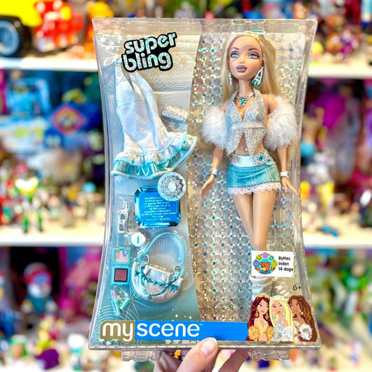 My Scene: Super Bling Barbie Doll (2005, NIB, New In Box, Mattel) - PopCultGang