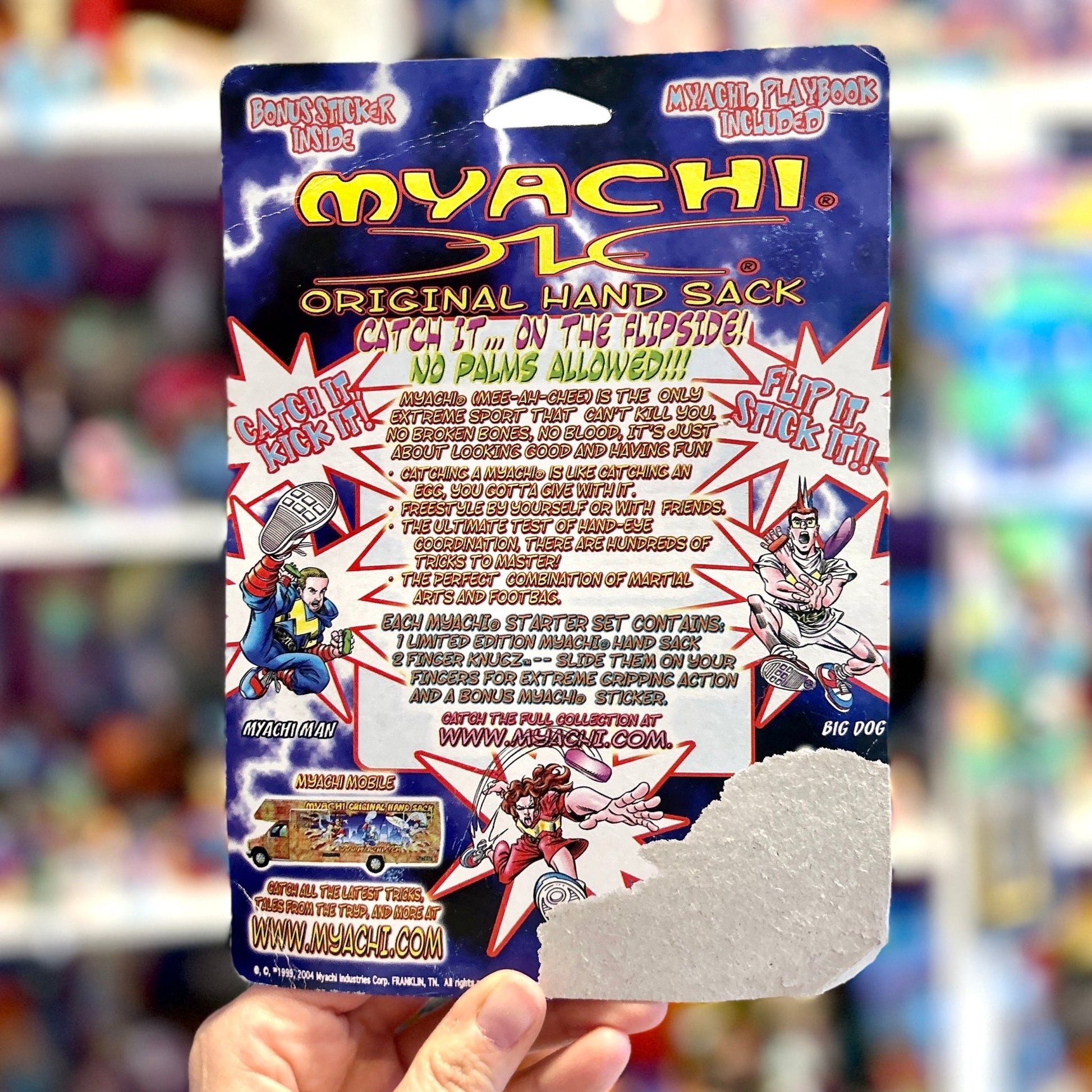 Myachi Hand Sack (2004) - PopCultGang