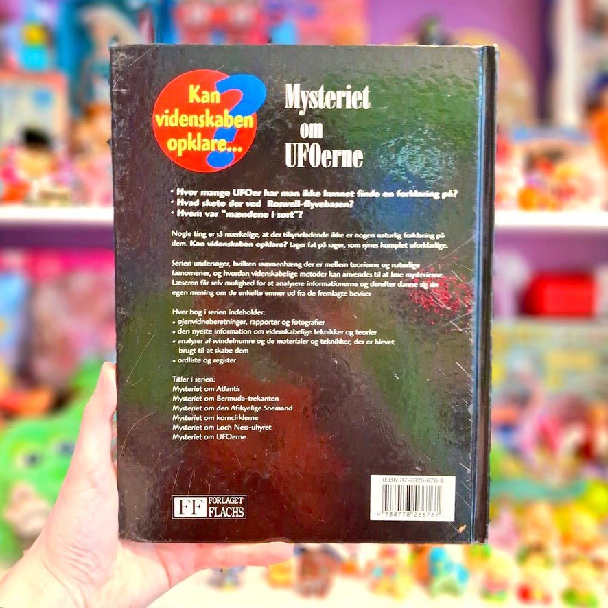 Mysteriet om Ufoerne (danish book, 90s) - PopCultGang