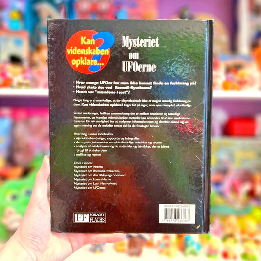 Mysteriet om Ufoerne (danish book, 90s) - PopCultGang