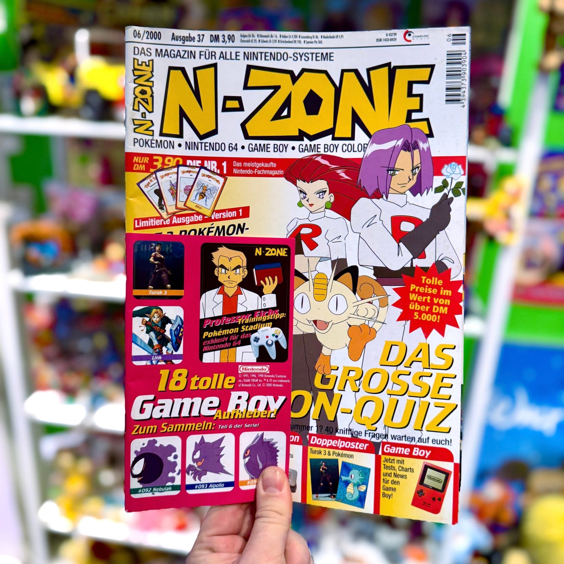 N - Zone Magazine: Issue 37 - Team Rocket (2000s) - PopCultGang