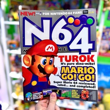 N64 Magazine: Issue 1 - Super Mario 64 (90s) - PopCultGang
