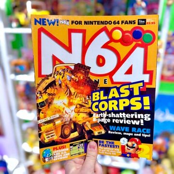N64 Magazine: Issue 2 - Blast Corps (90s) - PopCultGang