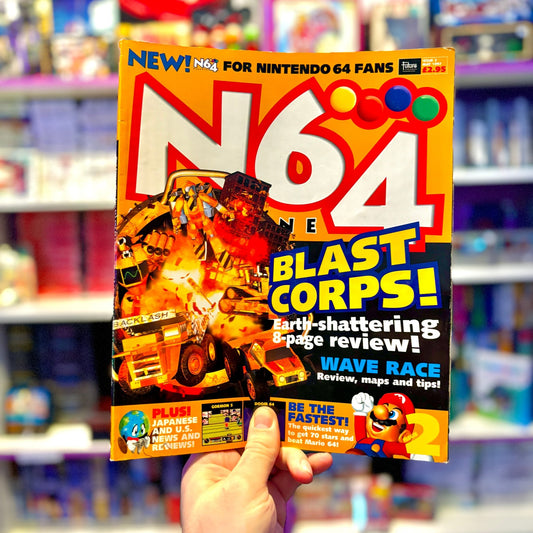 N64 Magazine: Issue 2 - Blast Corps (90s) - PopCultGang