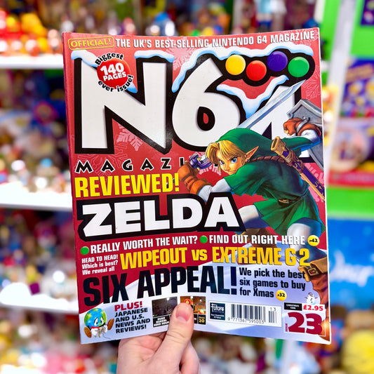 N64 Magazine: Issue 23 - The Legend of Zelda: Ocarina of Time (90s) - PopCultGang