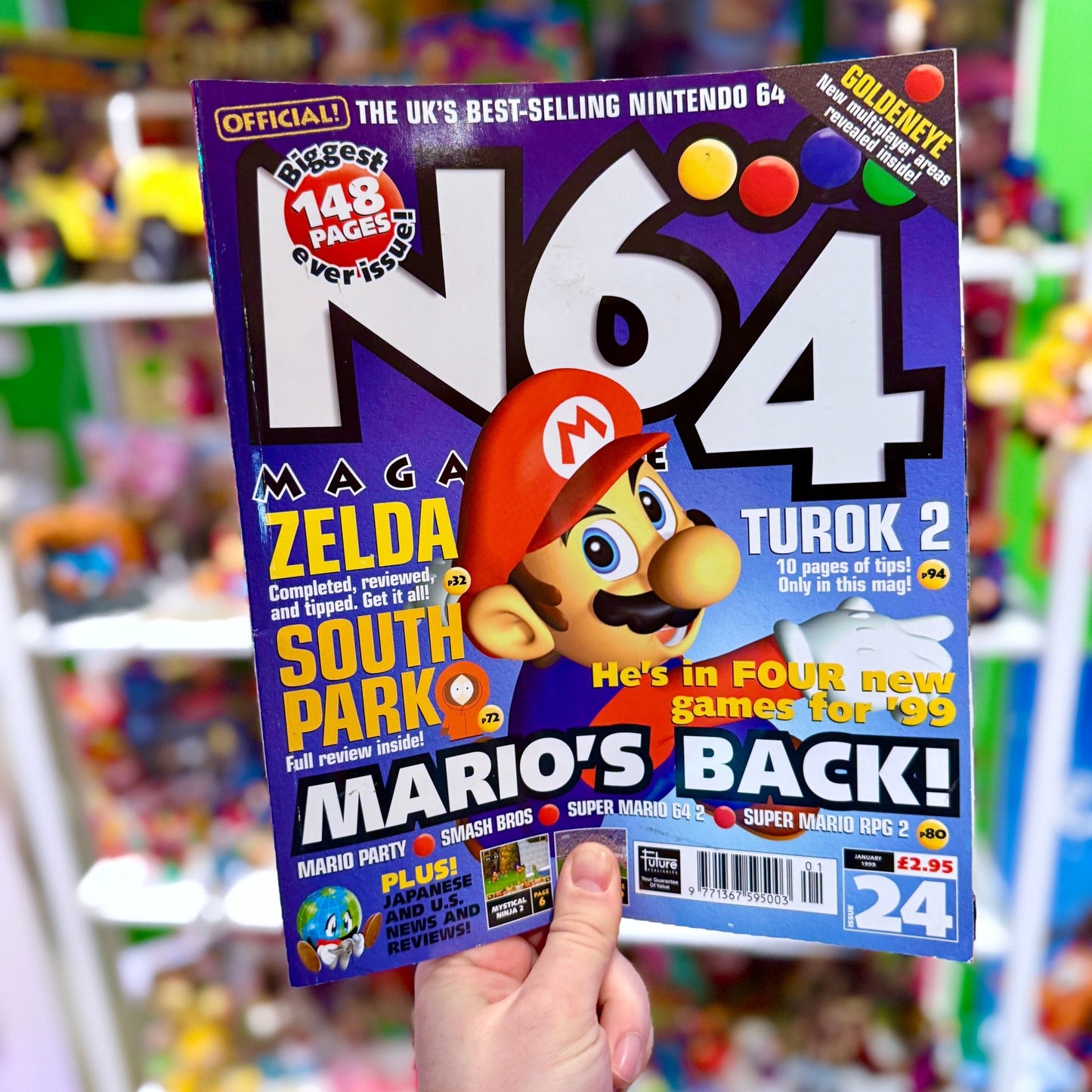 N64 Magazine: Issue 24 - Mario's Back! (90s) - PopCultGang