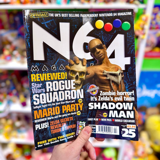 N64 Magazine: Issue 25 - Shadow Man (90s) - PopCultGang