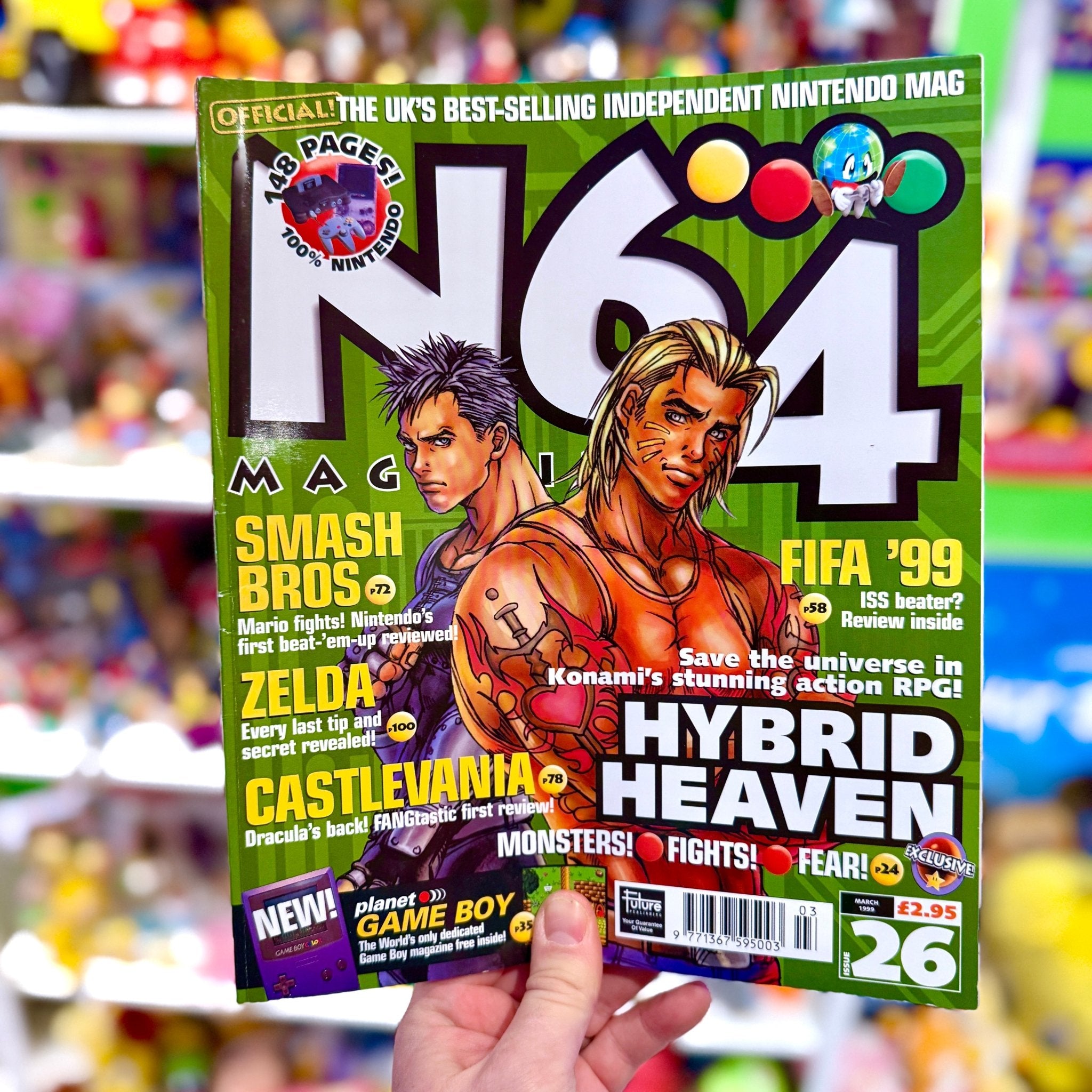 N64 Magazine: Issue 26 - Hybrid Heaven (90s) – PopCultGang