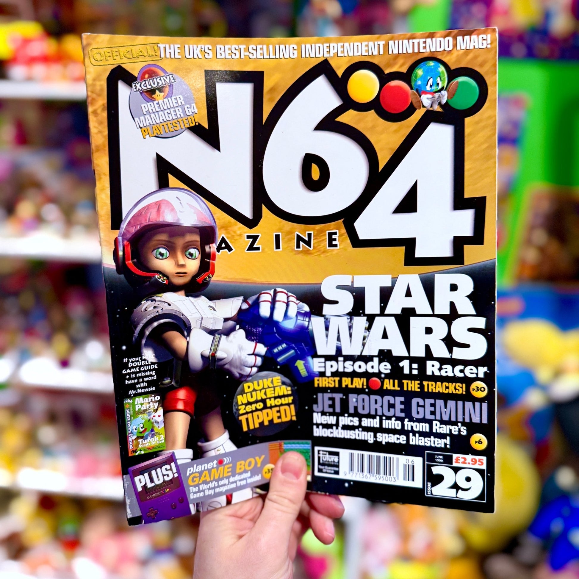 N64 Magazine: Issue 29 - Star Wars Episode 1: Podracer (90s) - PopCultGang