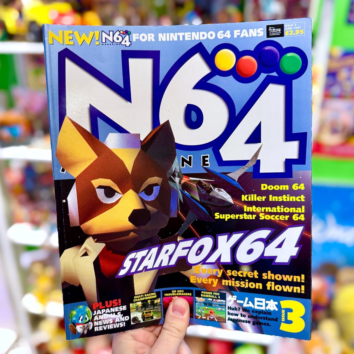 N64 Magazine: Issue 3 - Star Fox 64 (90s) - PopCultGang