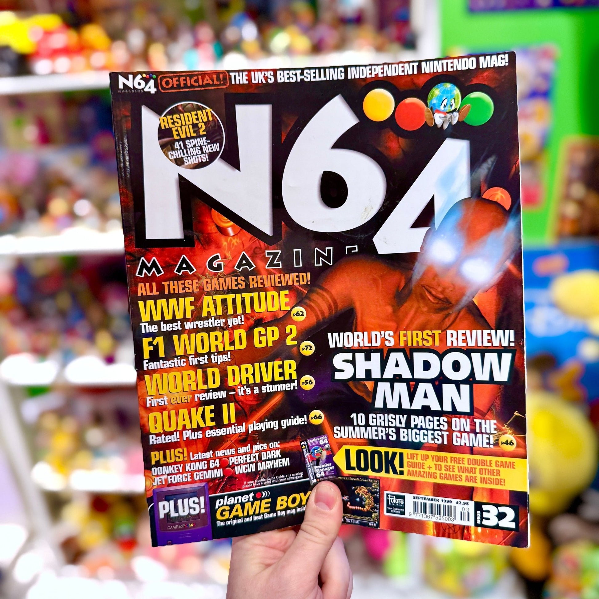 N64 Magazine: Issue 32 - Shadow Man (90s) - PopCultGang