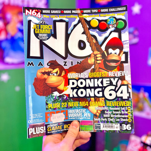 N64 Magazine: Issue 36 - Donkey Kong 64 (1999) - PopCultGang