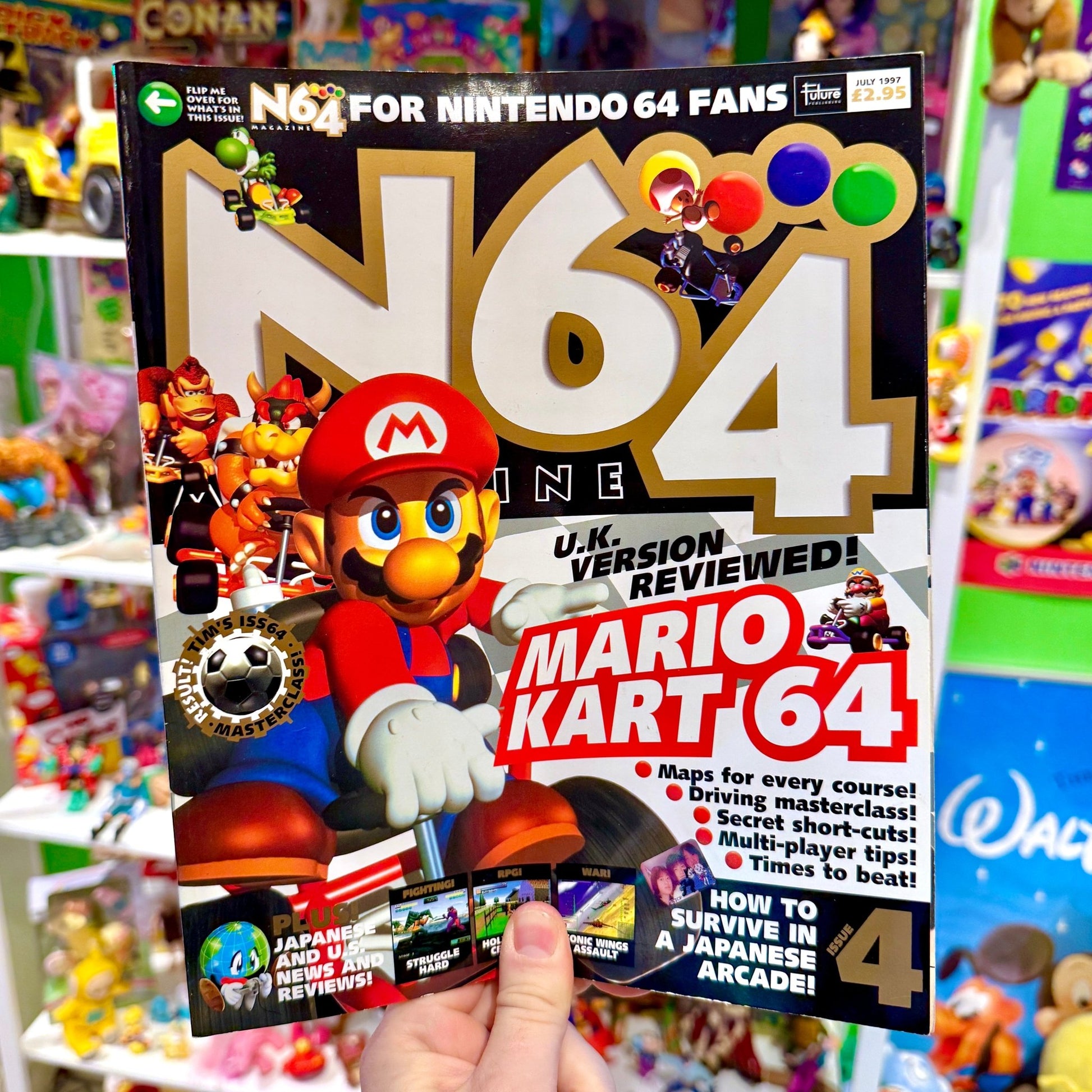 N64 Magazine: Issue 4 - Mario Kart 64 (90s) - PopCultGang