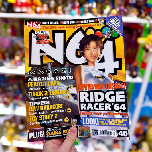 N64 Magazine: Issue 40 - Ridge Racer 64 (2000s) - PopCultGang