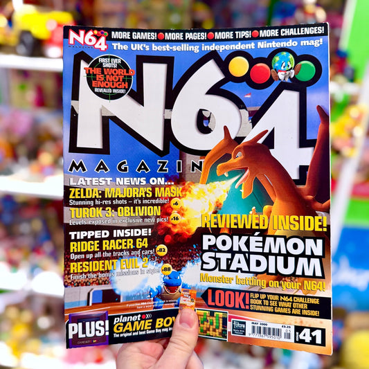 N64 Magazine: Issue 41 - Pokemon Stadium (2000s) - PopCultGang